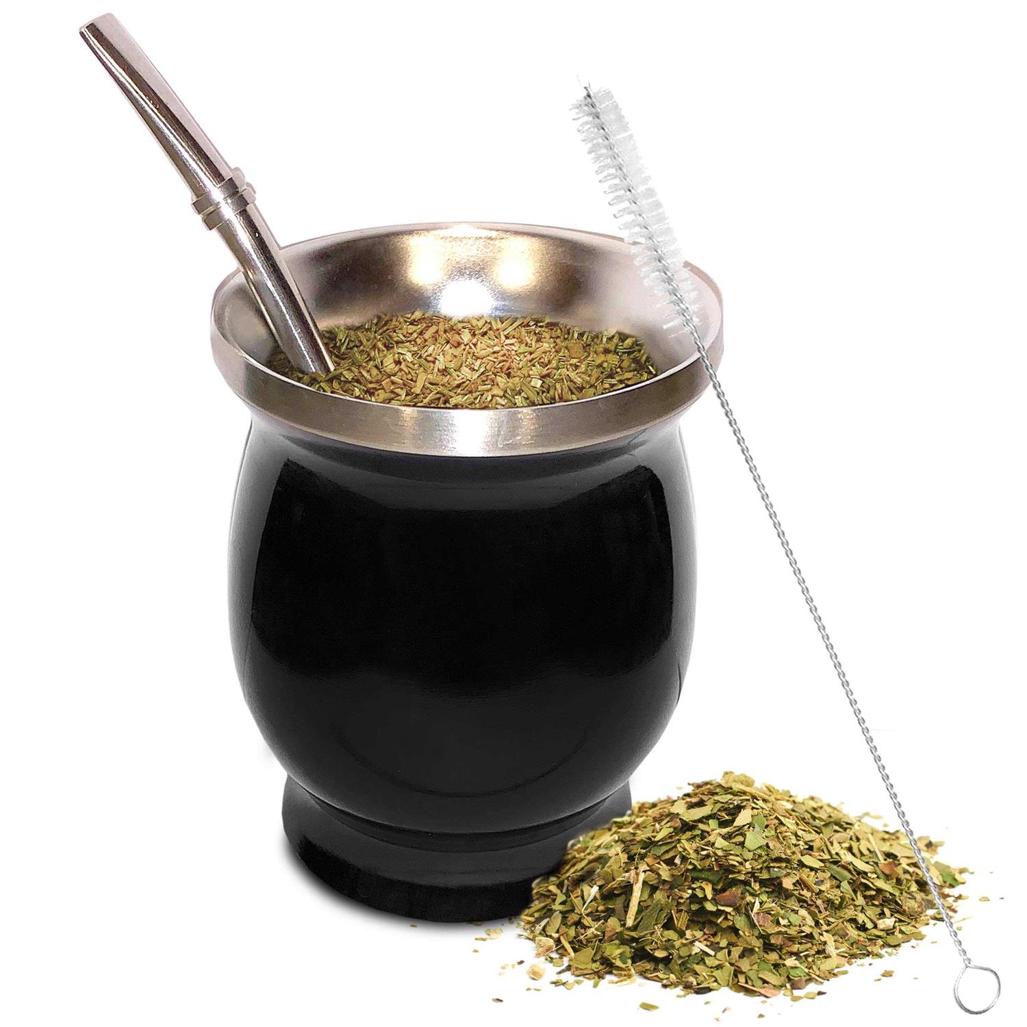 Norte Group Upgraded Yerba Mate Natural Gourd/tea Cup Set