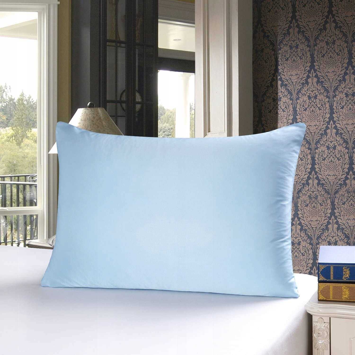 Natural Mulberry Silk Pillowcase for Hair and Skin Size Case with Hidden Zipper Soft Breathable Smooth Cooling Silk Pillow Covers