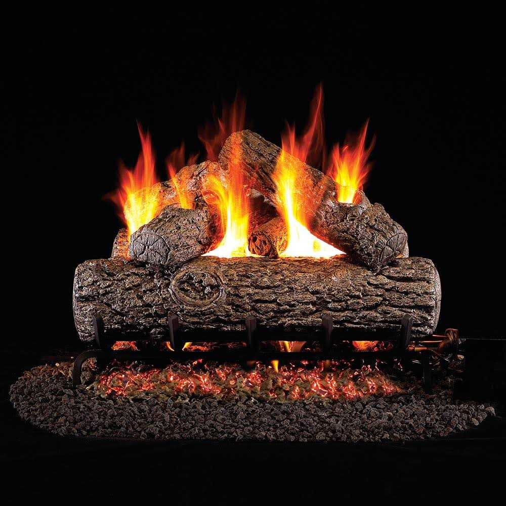 Real Fyre Golden Oak Vented Gas Log Set