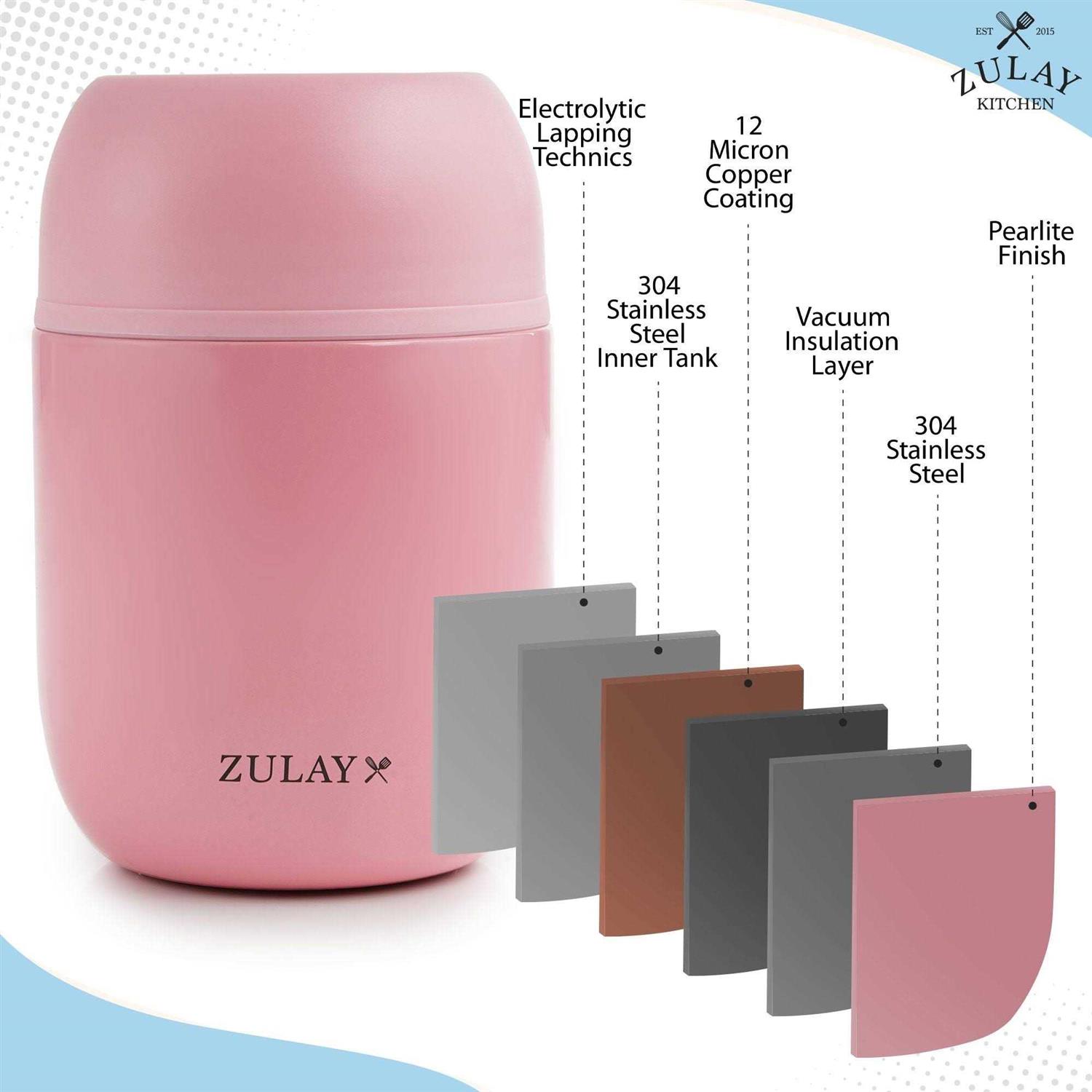 Zulay Kitchen Zulay Vacuum Insulated Lunch Container