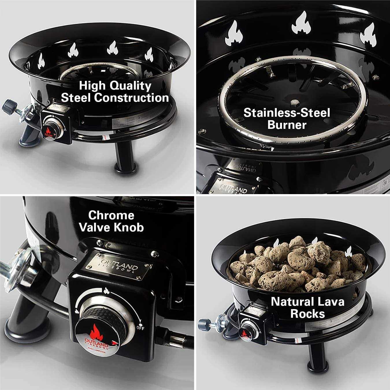 Outland Living Outland Firebowl Mega Propane Fire Pit