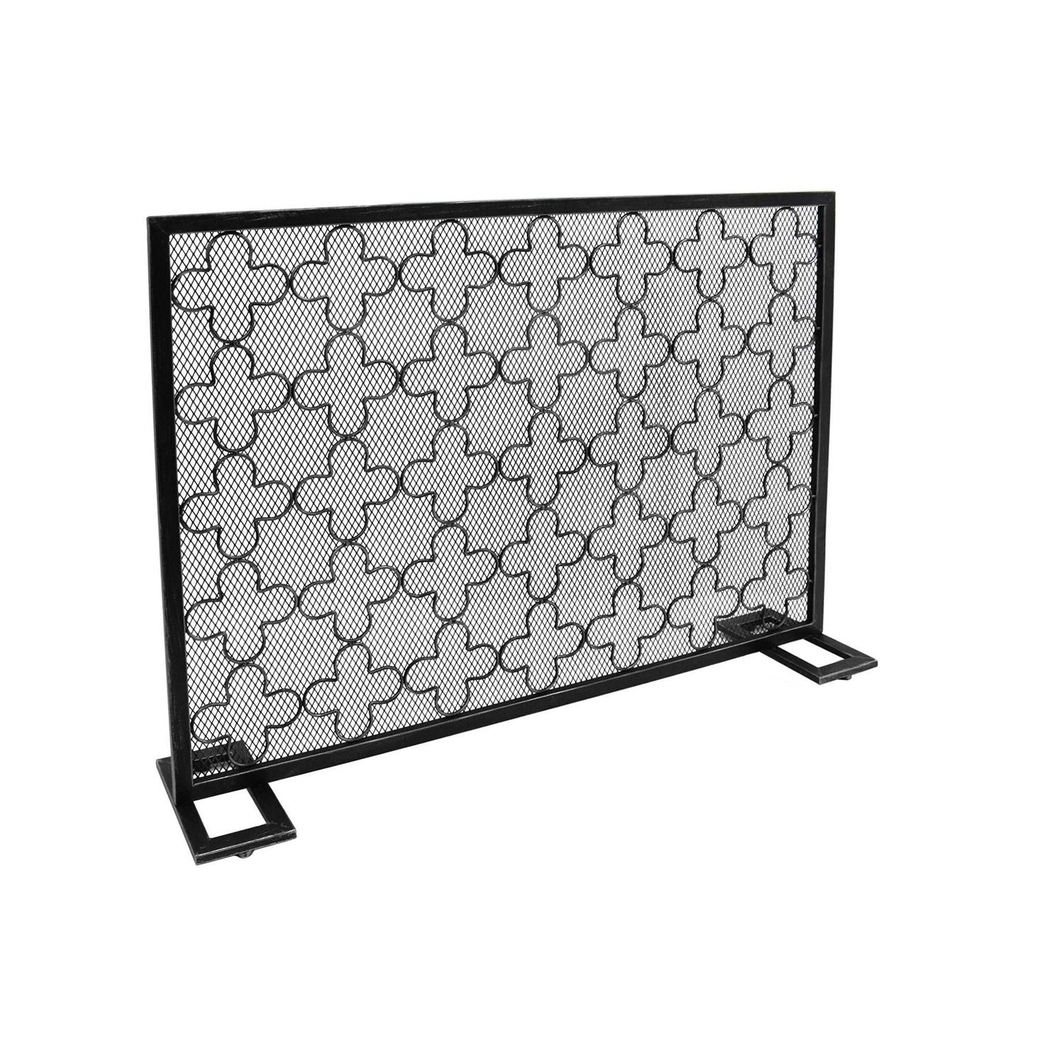 Christopher Knight Home Alleghany Modern Single Panel Fireplace screen