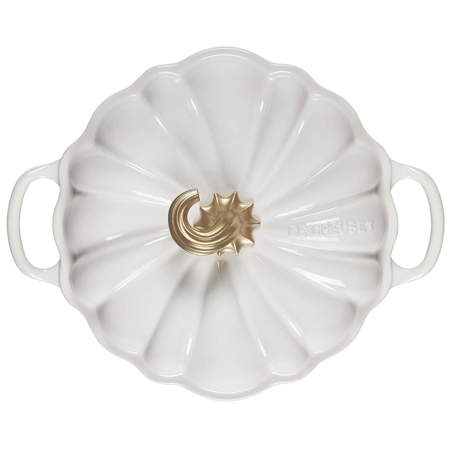 Le Creuset 4 Qt. Cast Iron Pumpkin Cocotte