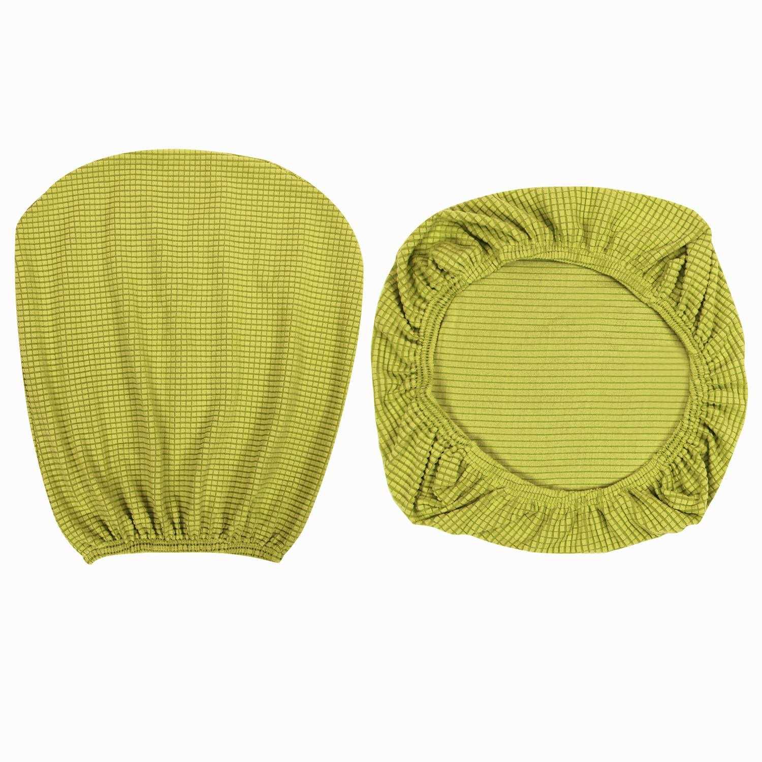 Yikko Soft Stretch Spandex Chair Seat Slipcover And Backrest Cover