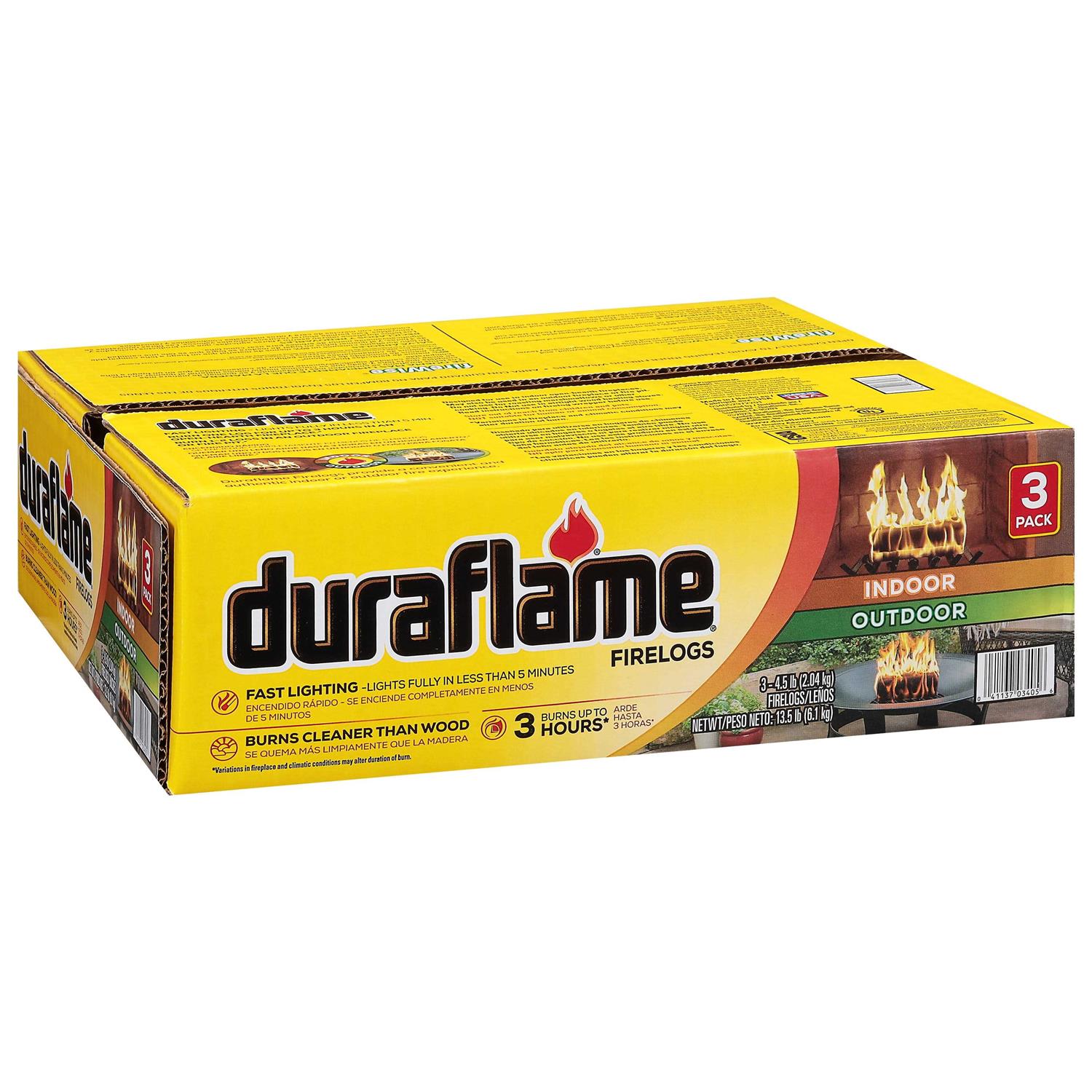 Duraflame 2.5lb 1.5-hr Firelog, 6 Pack