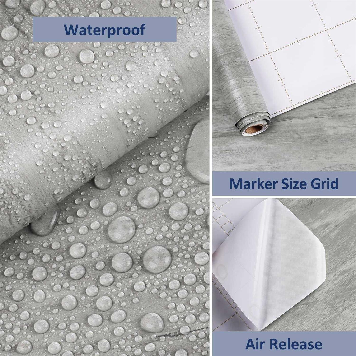 Westick Peel and Stick Countertop Contact Paper Wood Grain