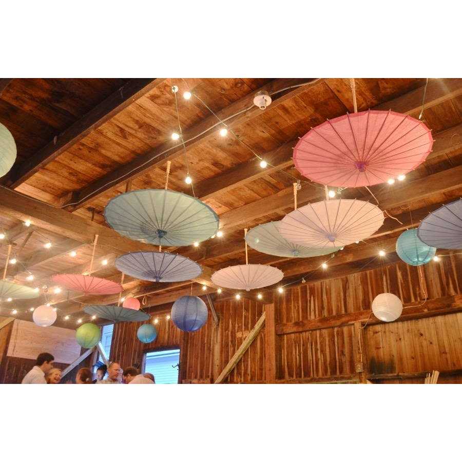 Quasimoon 32 inch Paper Parasol Umbrella PaperLanternStore