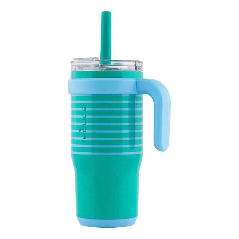Reduce Vacuum Insulated Stainless Steel Coldee Mug with Lid and Spill-Proof Straw