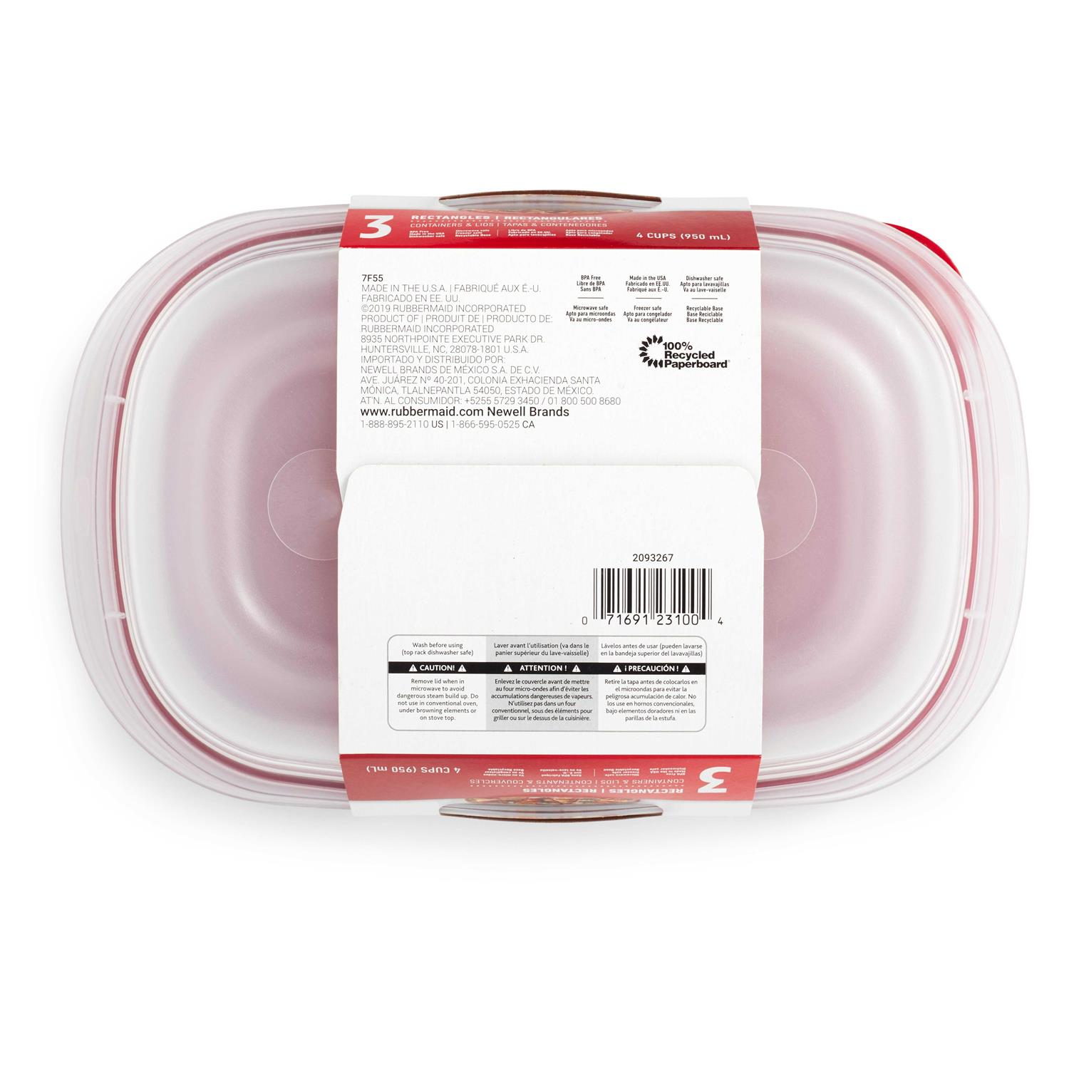 Rubbermaid TakeAlongs Food Storage Containers