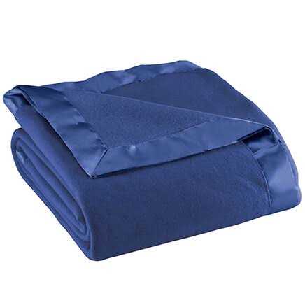 Satin Fleece Blanket by OakRidge