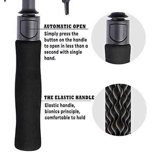 Baraida Golf Umbrella Large 62/68/72 Inch Extra Large Oversize Double Canopy Vented Windproof Waterproof Umbrella