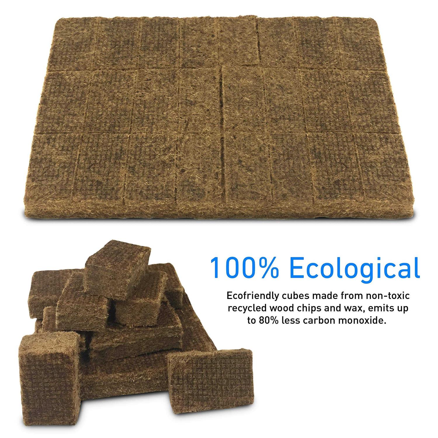 Easygo Product Eco Cubes Fire Starter Squares Great Lighter for Chimney