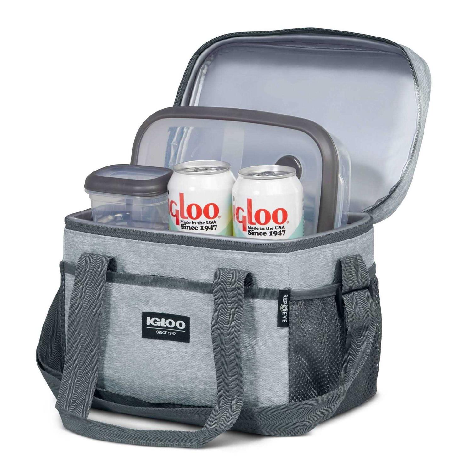 Igloo Lunch+ Cube 12 Lunch Tote with Pack Ins