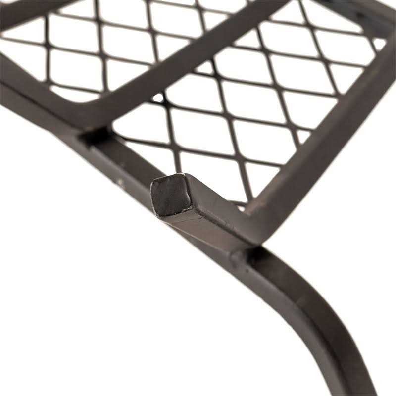 Pleasant Hearth Steel Fireplace Grate with Ember Retainer