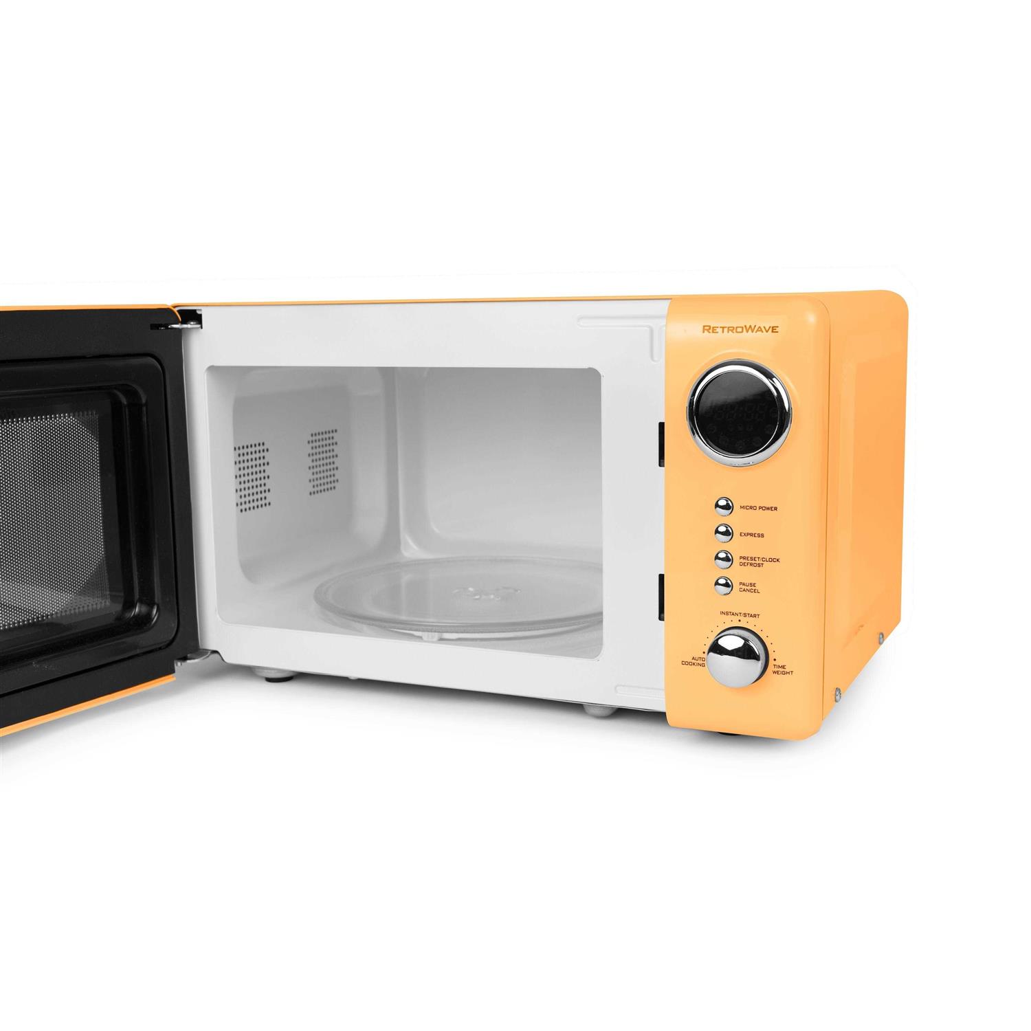 Nostalgia Retro 0.7 700-Watt Countertop Microwave Oven