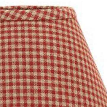 Newbury Gingham Bulb Clip Fabric Lamp Shade by Raghu