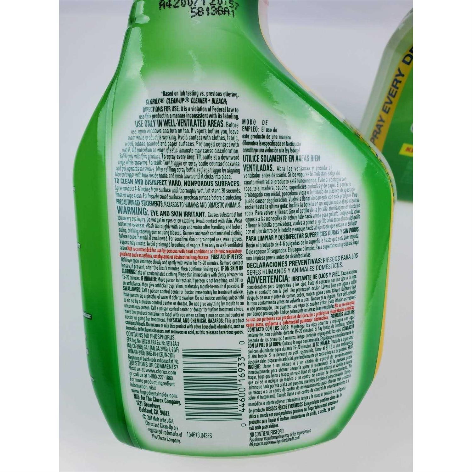 Clorox Clean-Up Cleaner Spray with Bleach