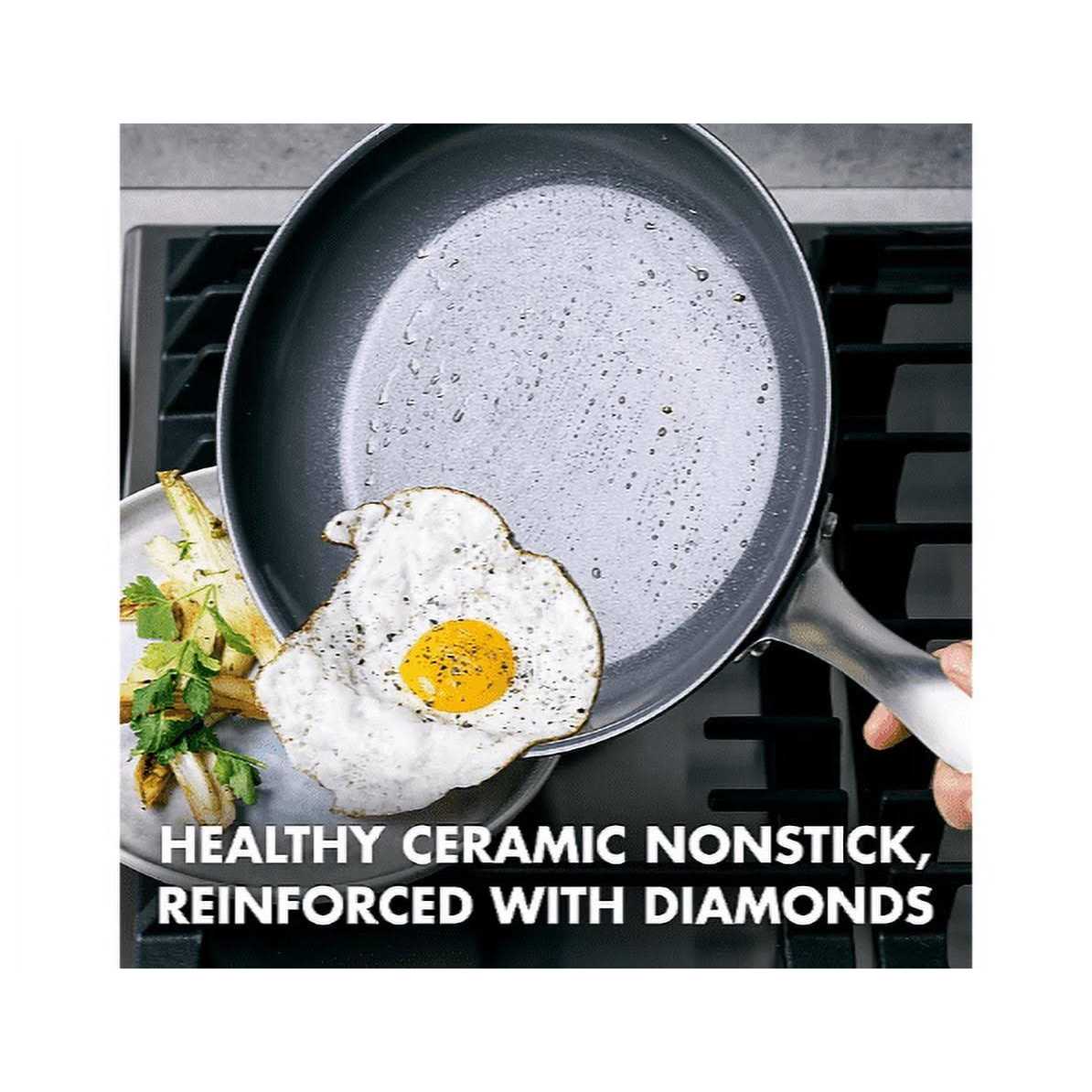 GreenPan Canterbury Nonstick Hard-Anodized Aluminum 10-Piece Cookware Set