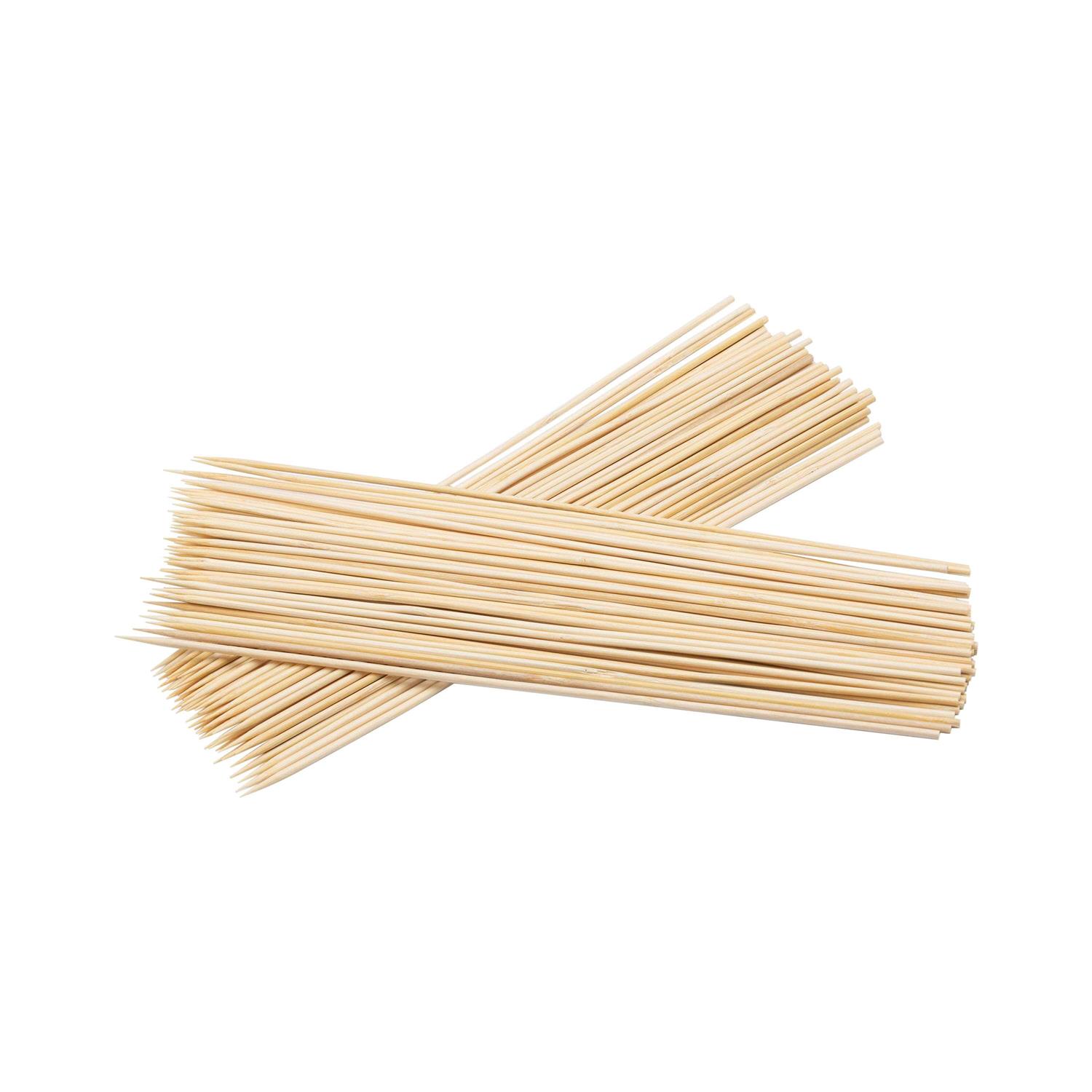 Expert Grill 12 inch Natural Bamboo Skewers for Grilling