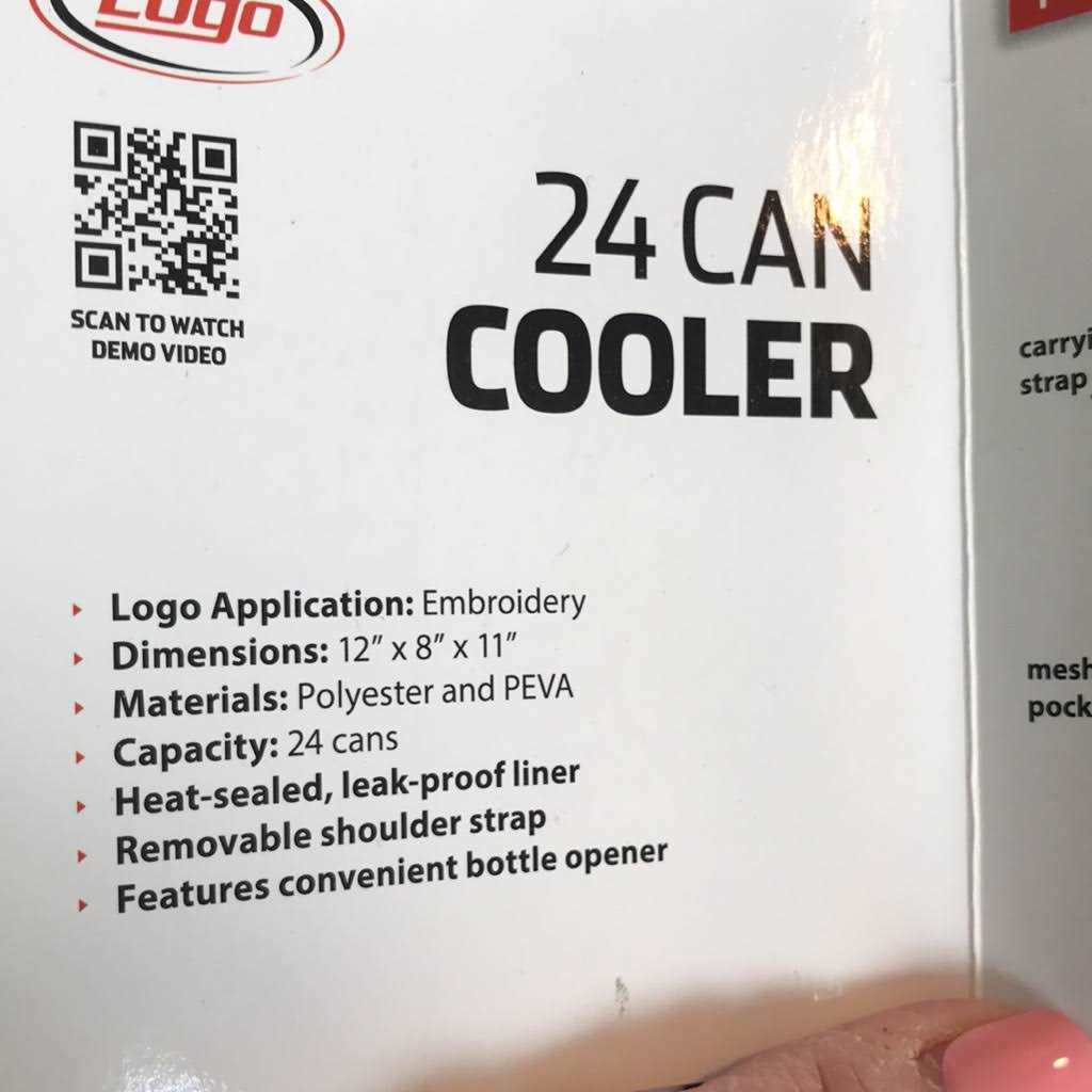 Logobrands 24 Can Cooler