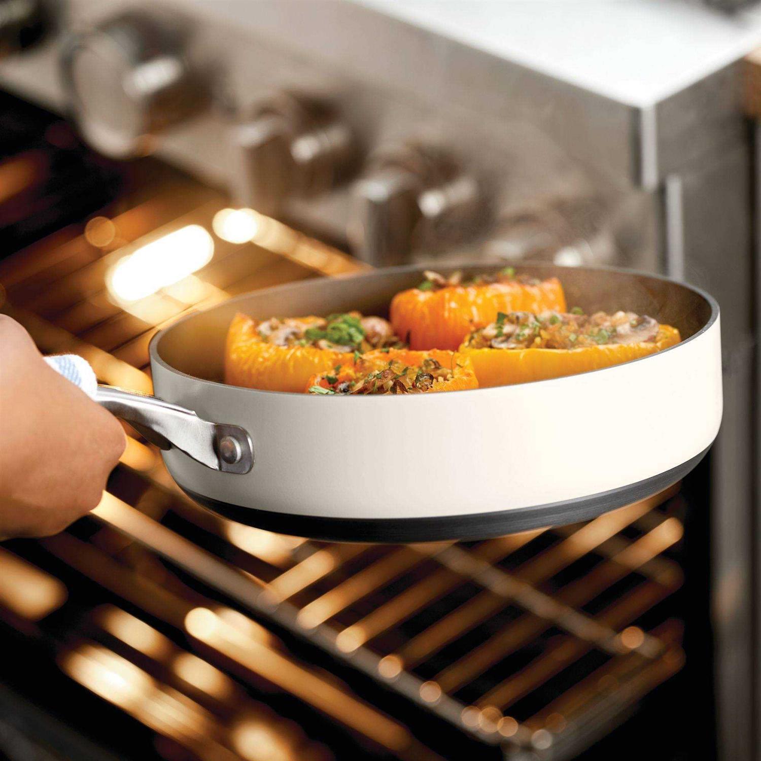 Anolon Achieve Hard Anodized Nonstick Saute Pan with Lid