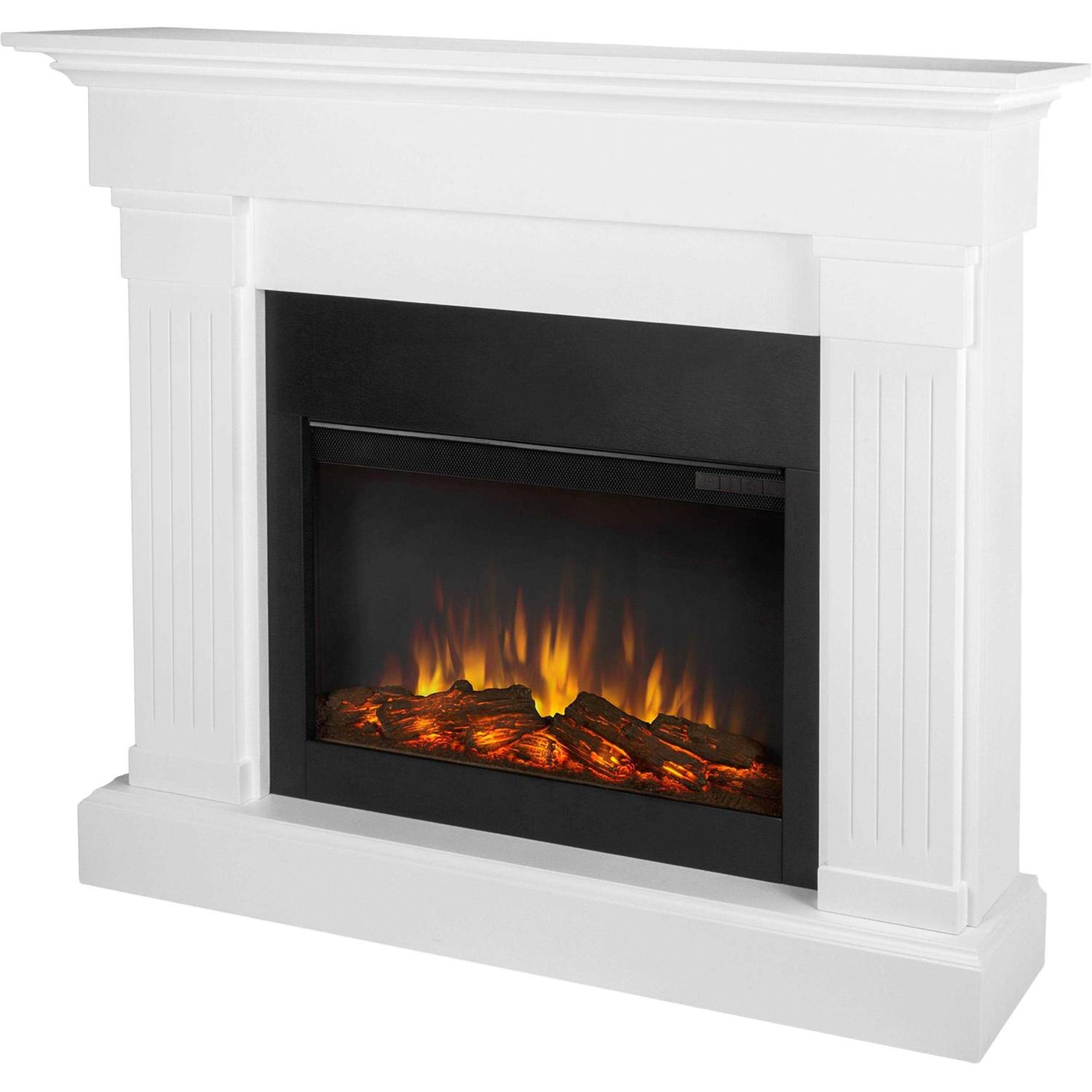 Real Flame Crawford Electric Slim Fireplace