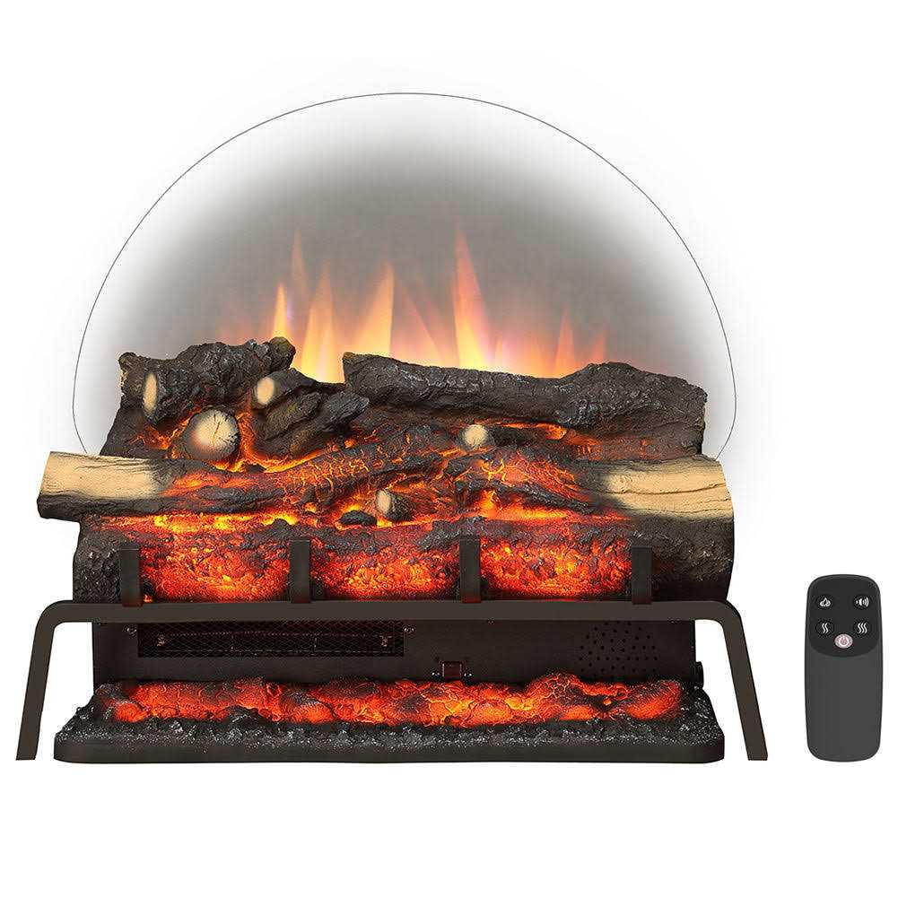 LegendFlame 23 W Free Standing Electric Fireplace Log Set