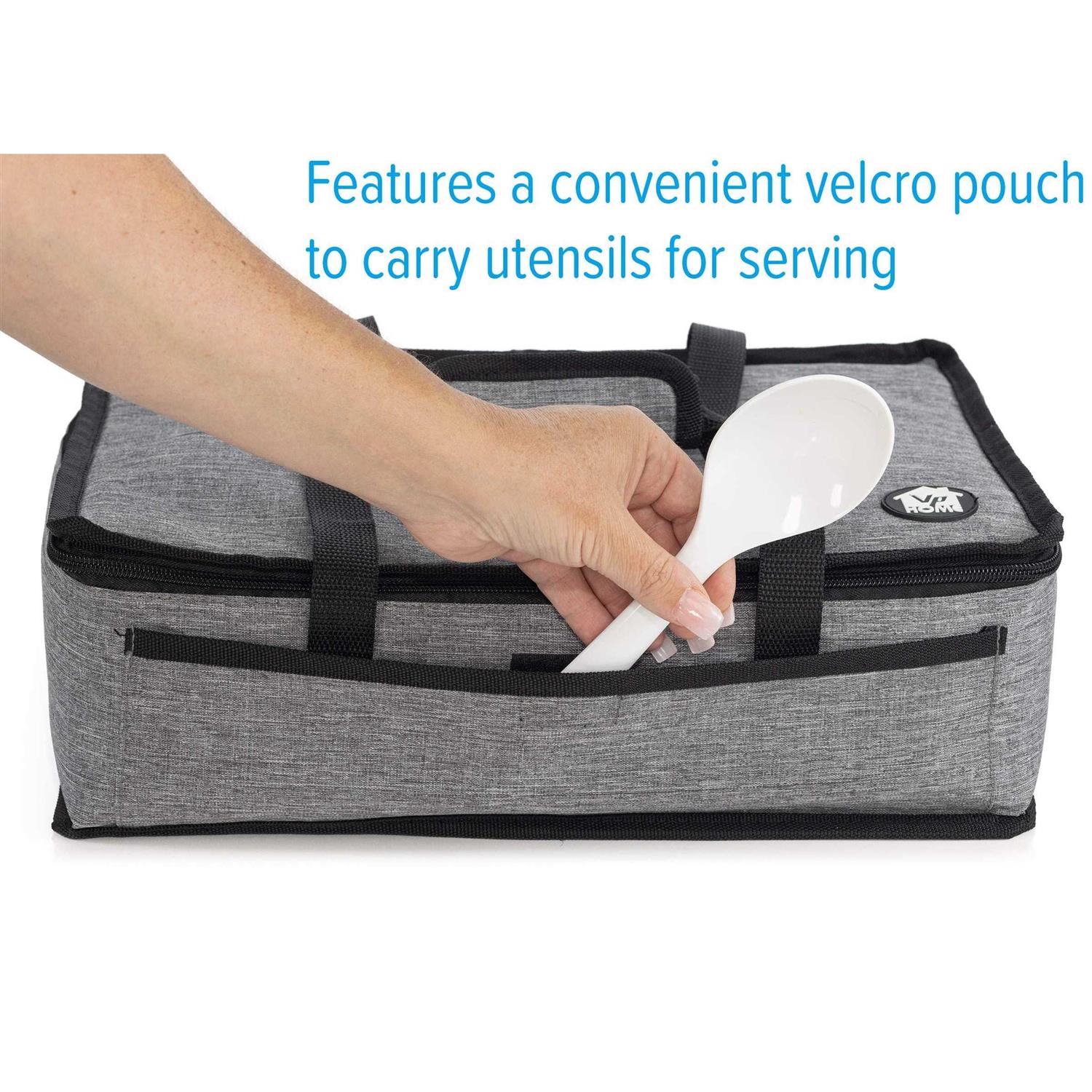 Vp Home Double Casserole Insulated Travel Carry Bag