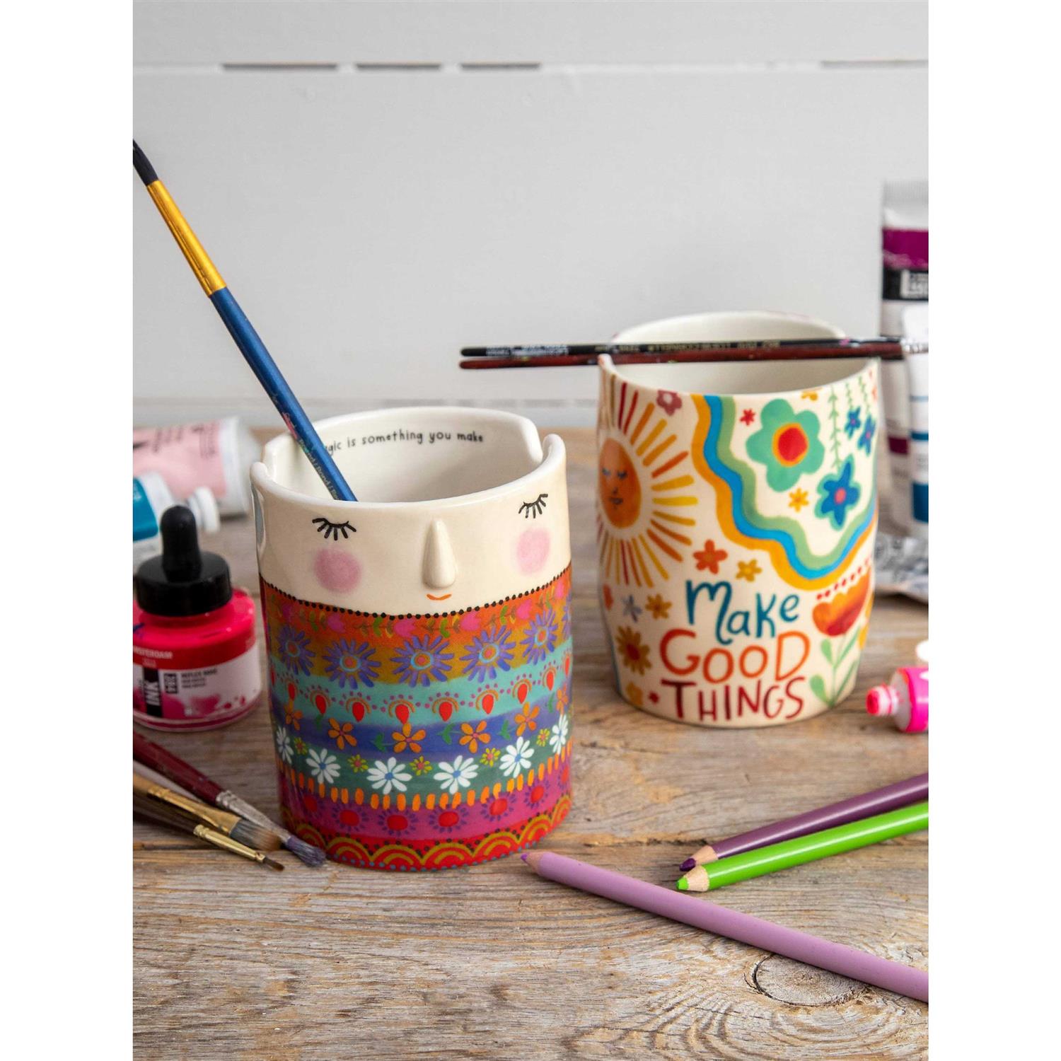 Ceramic Painter’s Cup