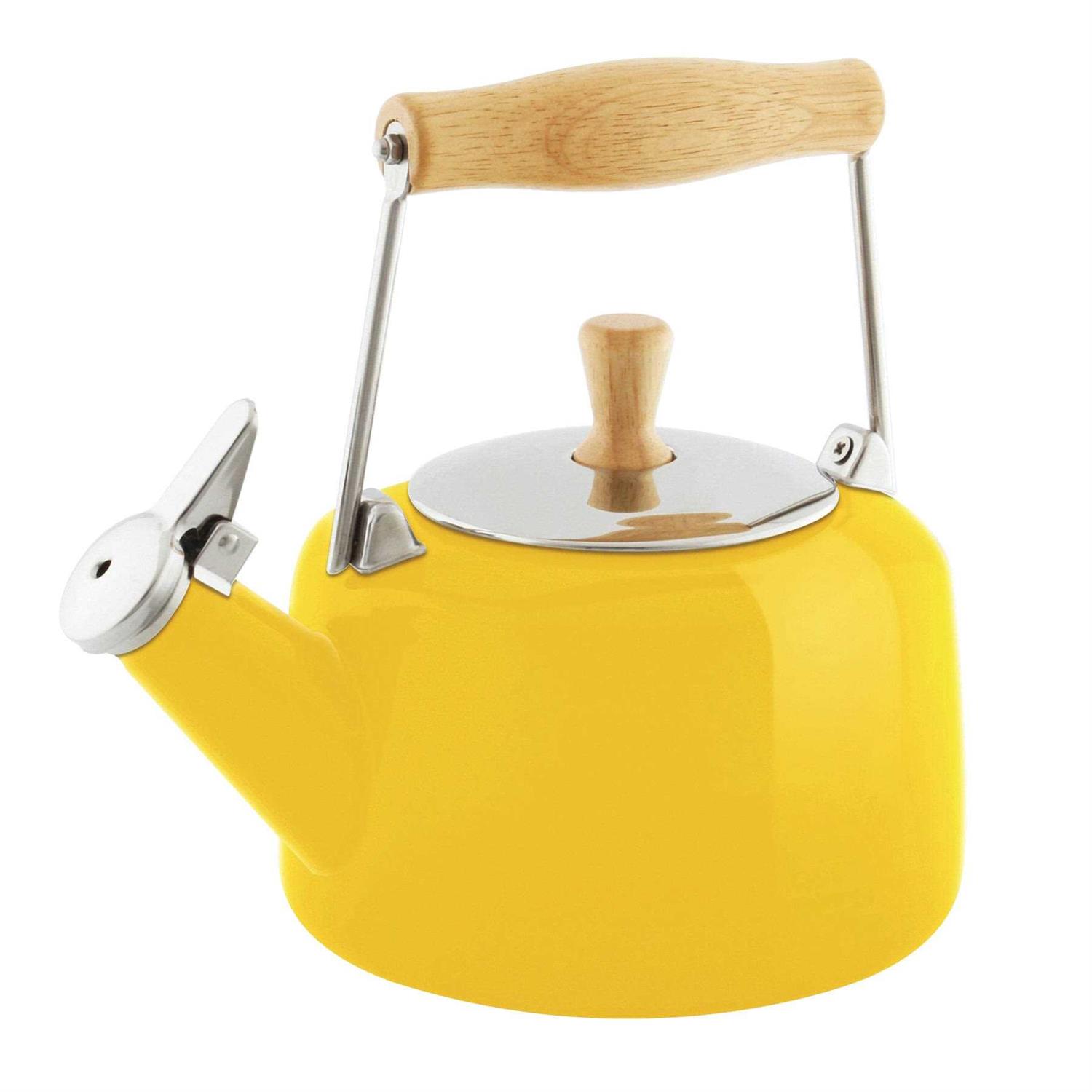 Chantal 1.4 qt. Enamel-on-Steel Sven Tea Kettle