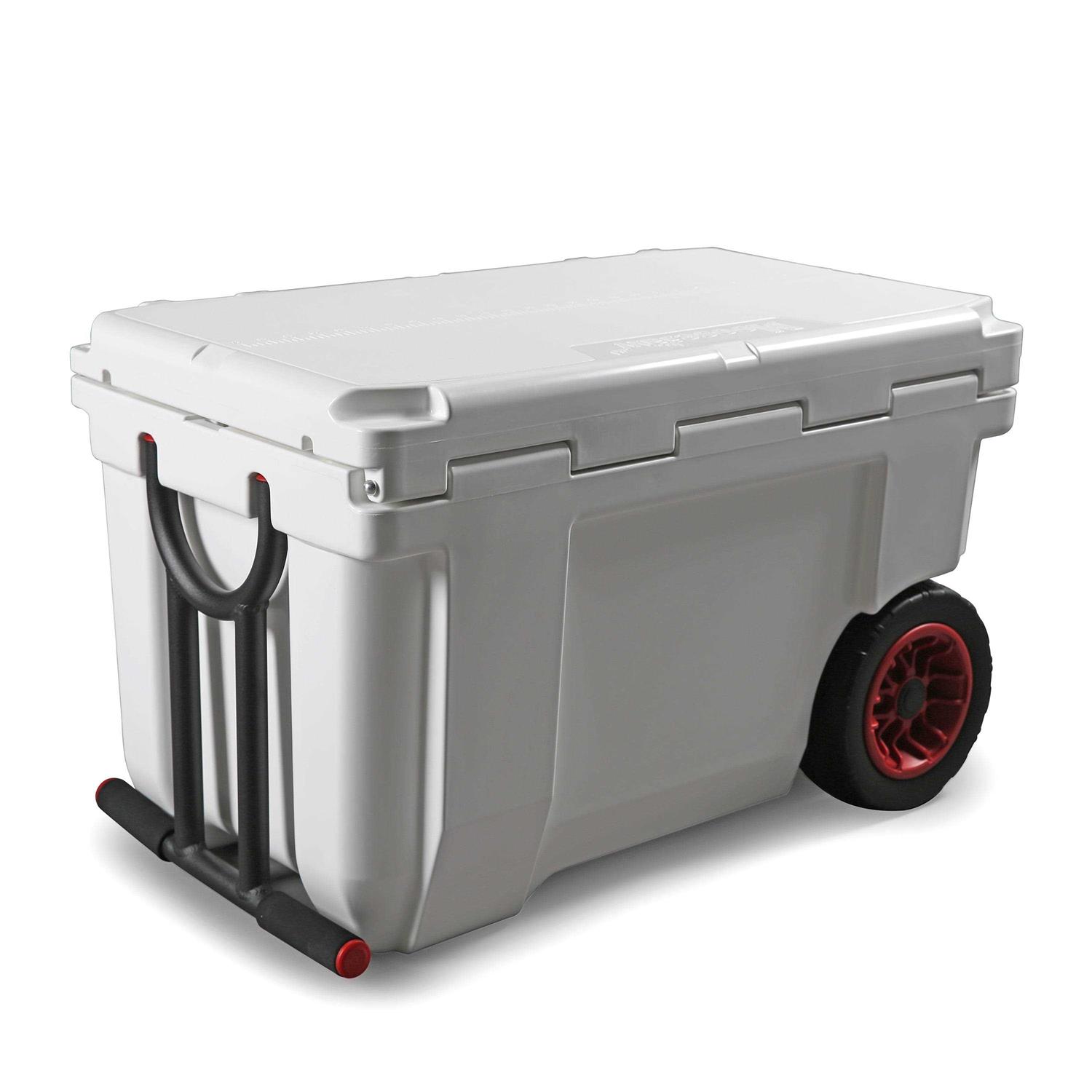 Moosejaw 55 Quart Ice Fort Rolling Hard Cooler