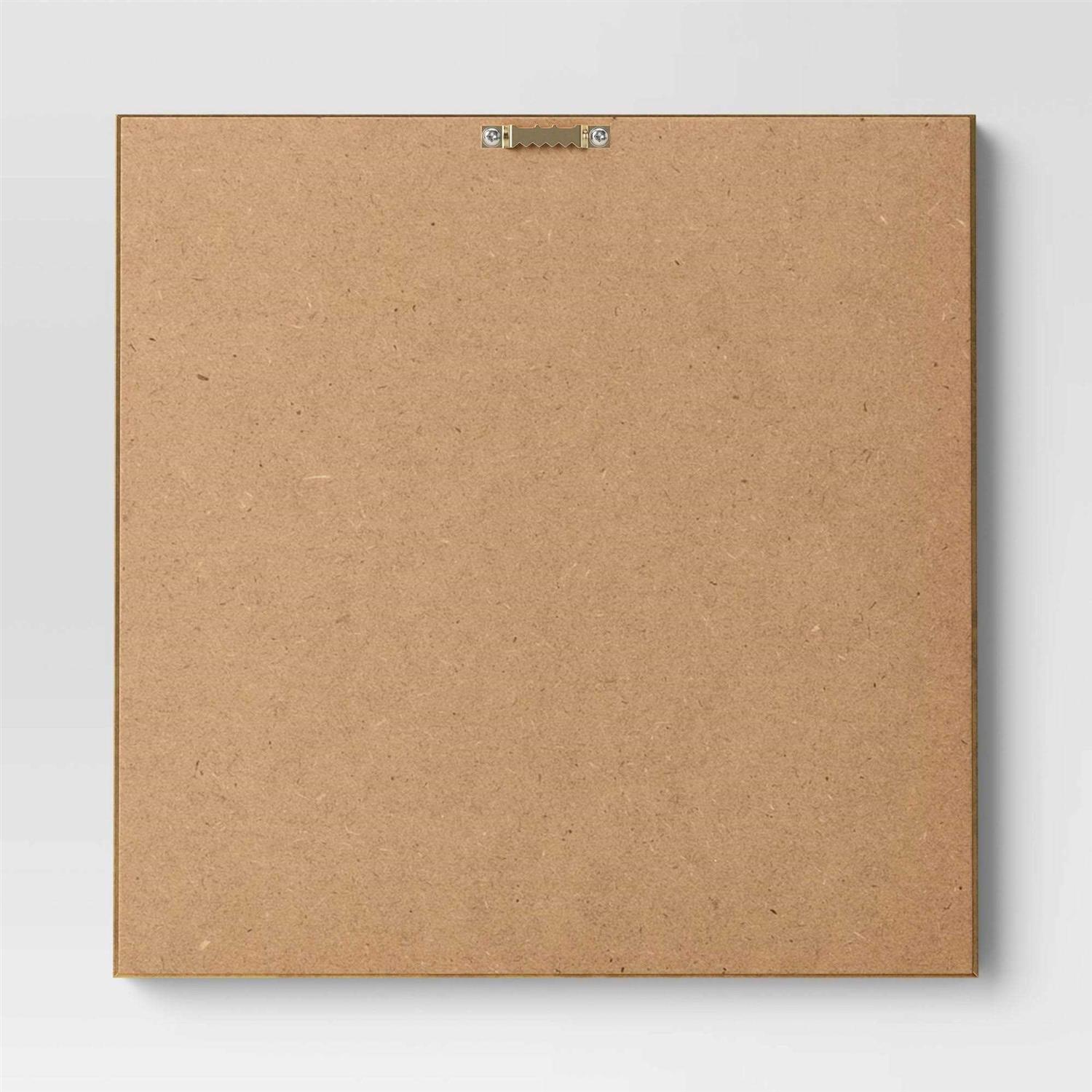 Threshold 12 x 12 Prairie Land Framed Canvas Board