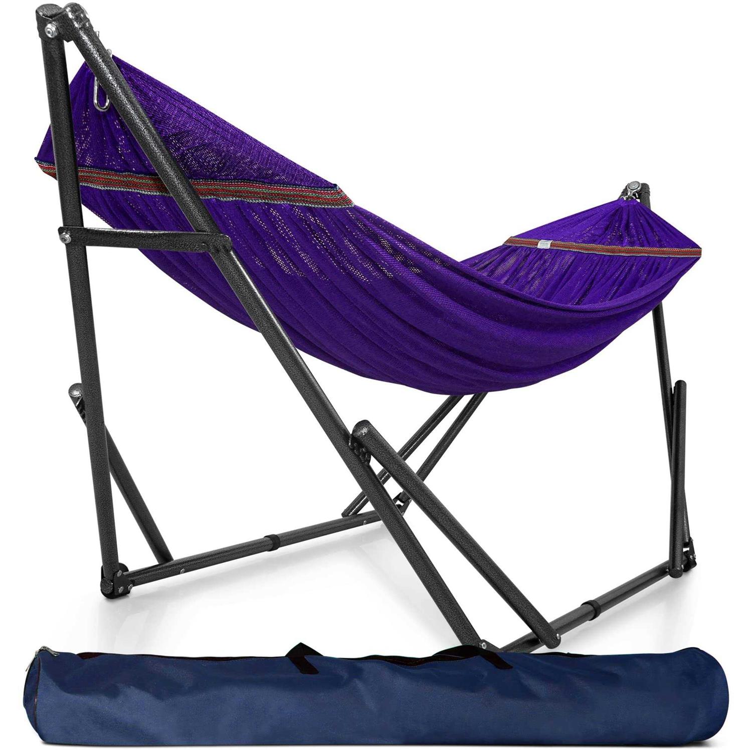 Tranquillo Universal Double Hammock with Adjustable Stand Bag