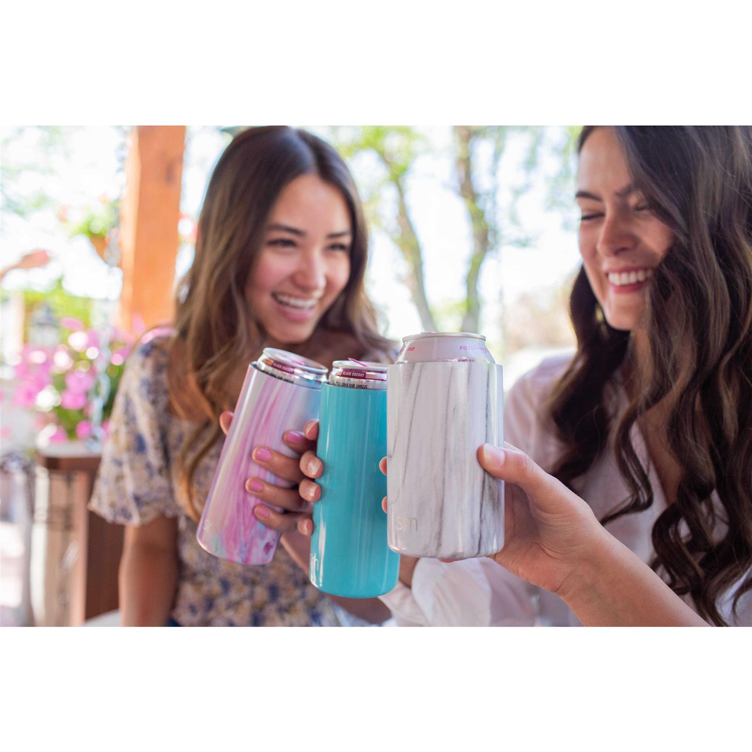 Simple Modern Skinny Can Cooler Slim Insulated Stainless Steel Drink Holder