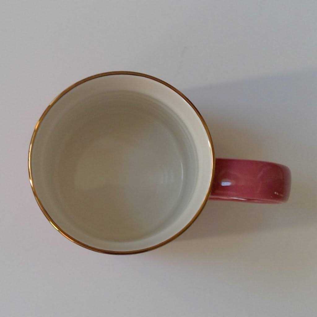 Opalhouse 16oz Stoneware Monogram Mug