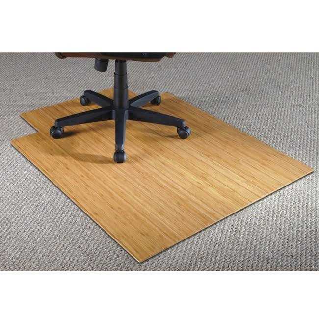 Realspace Bamboo Chair Mat