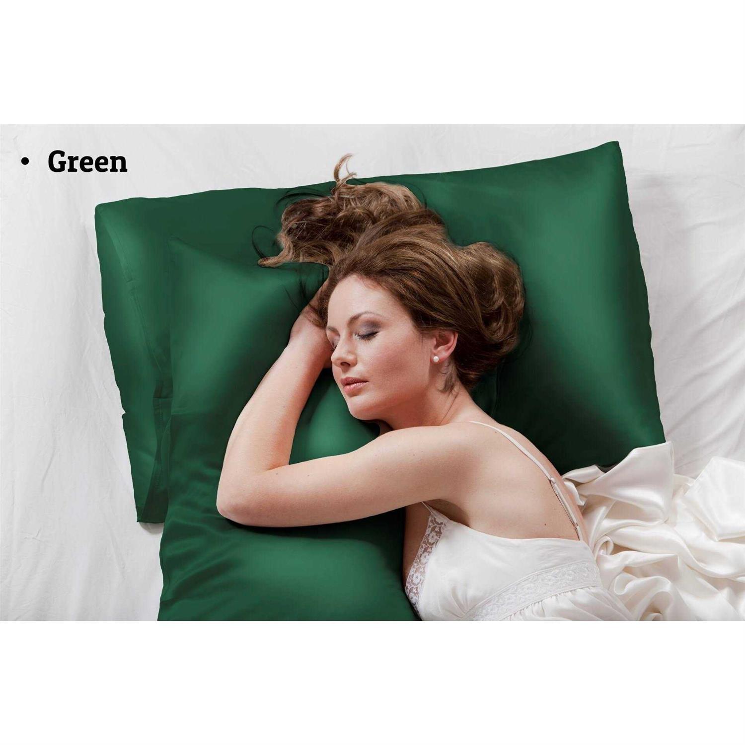 100% Mulberry Silk Pillowcase for Hair and Skin 16 Momme Pure Silk Pillow Case Cover