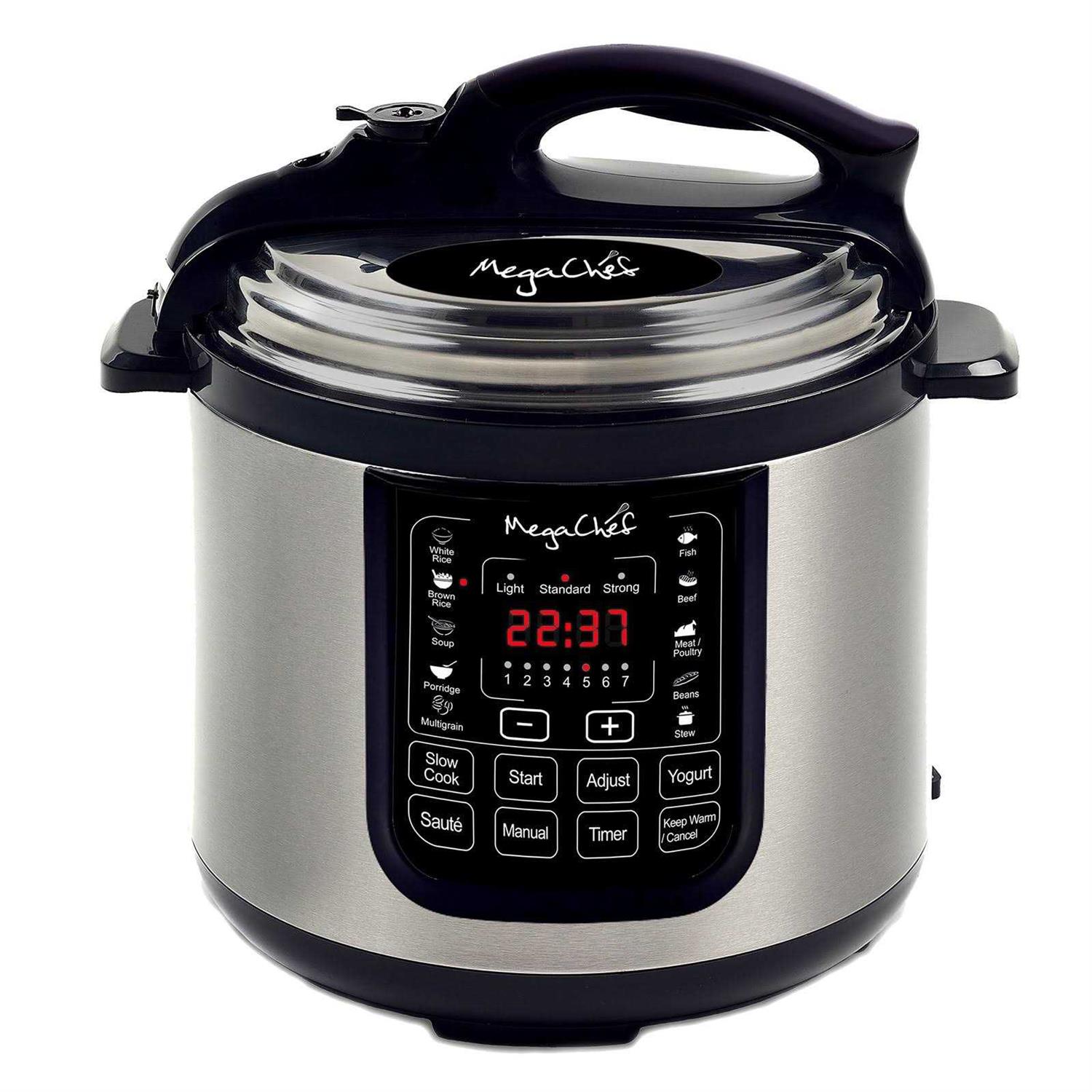 Megachef 8-Qt. Digital Pressure Cooker