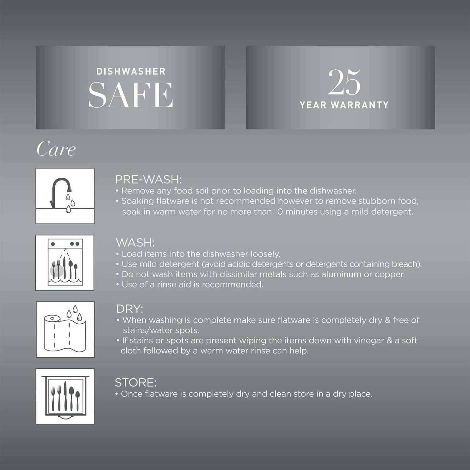 Graze by Cambridge Mathison Sand/Mirror Stainless Steel Flatware Set