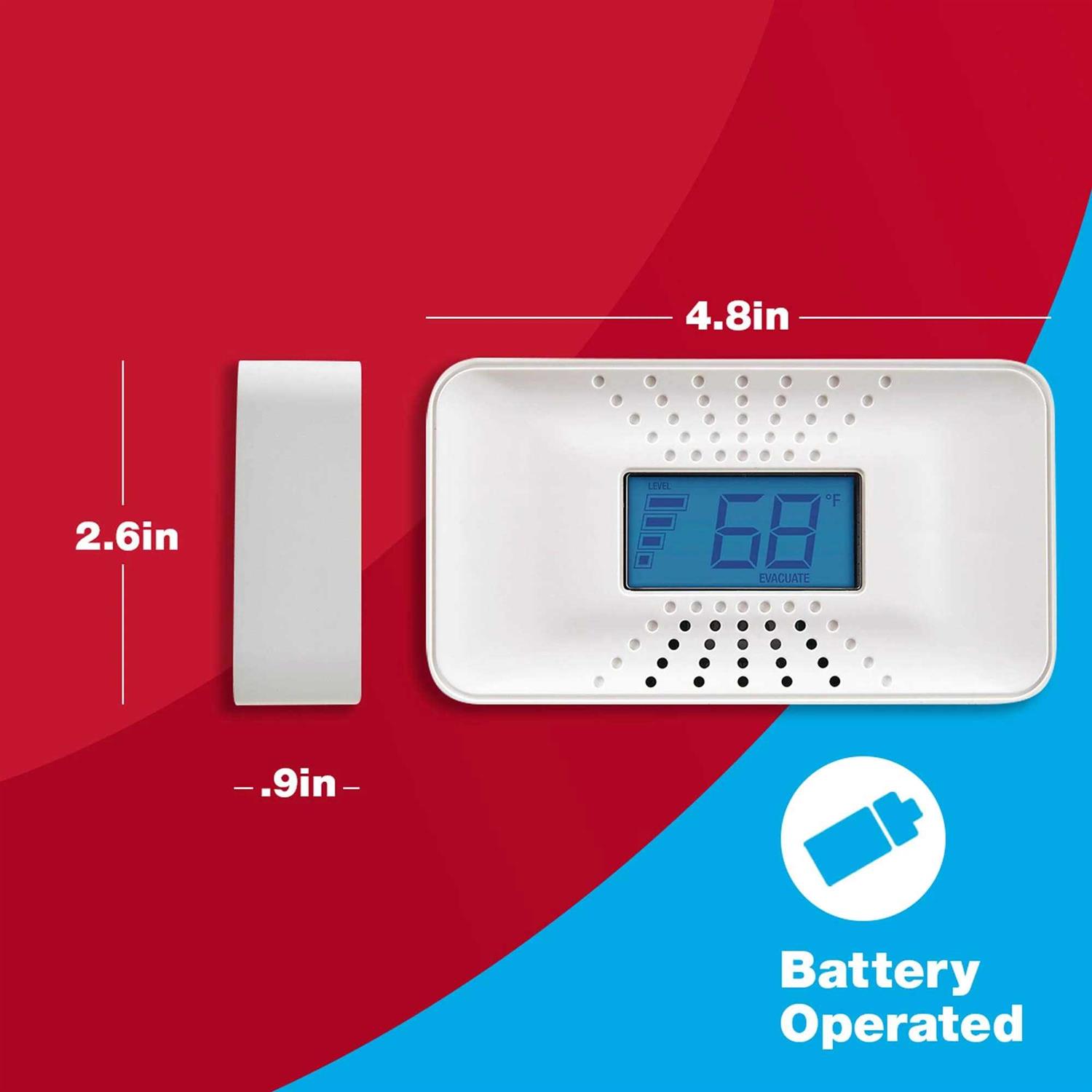 First Alert CO710 Carbon Monoxide Alarm with Digital Display