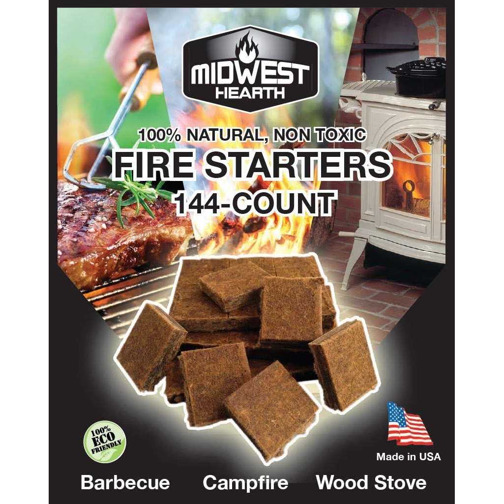 Midwest Hearth Fire Starter Squares Quick-Light Non-Toxic