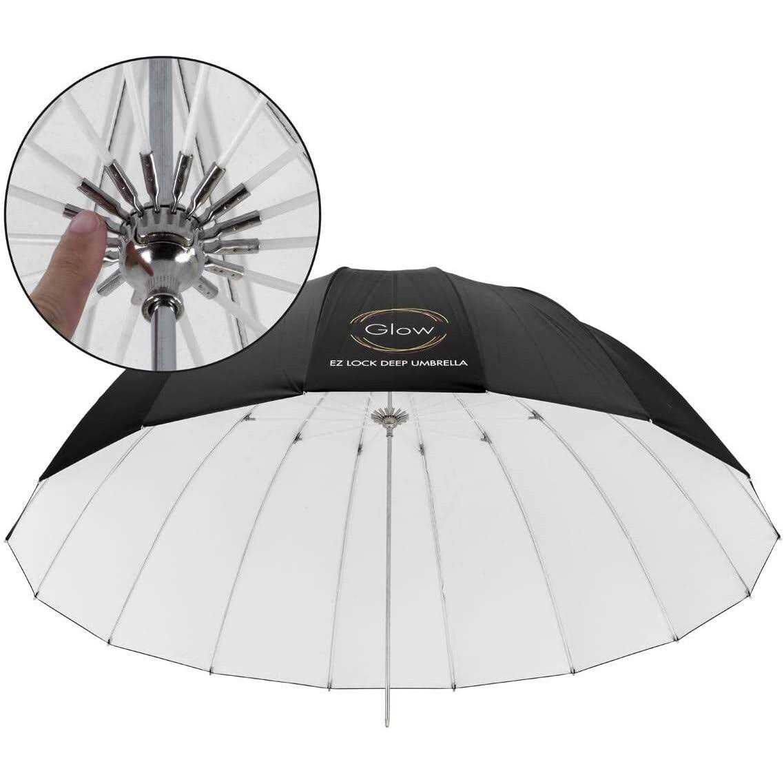 Glow Easy Lock Deep Fiberglass Umbrella