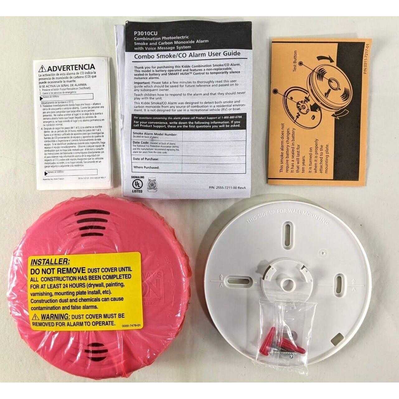 Kidde Smoke & Carbon Monoxide Detector