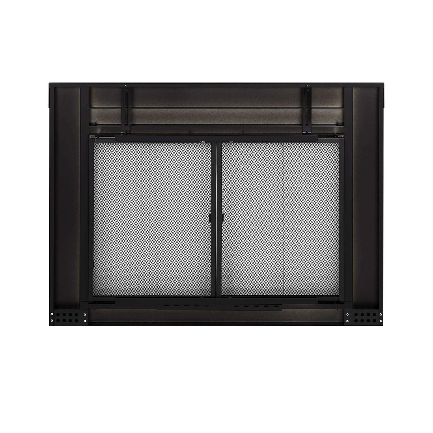Pleasant Hearth Arrington Medium Glass Fireplace Doors