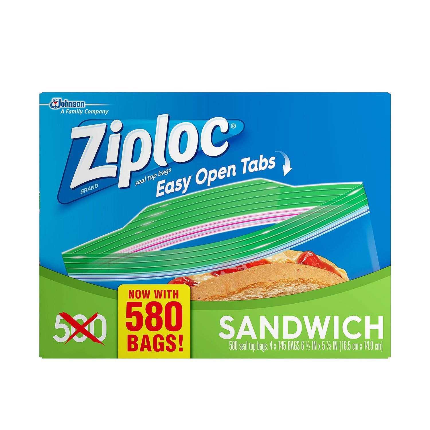 Ziploc Sandwich Bags