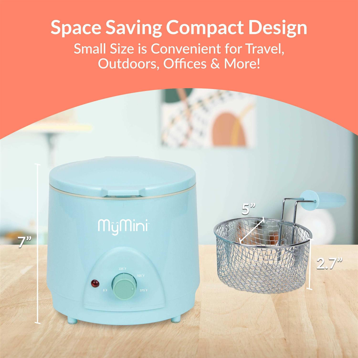 Mymini New 1.5-Quart Deep Fryer