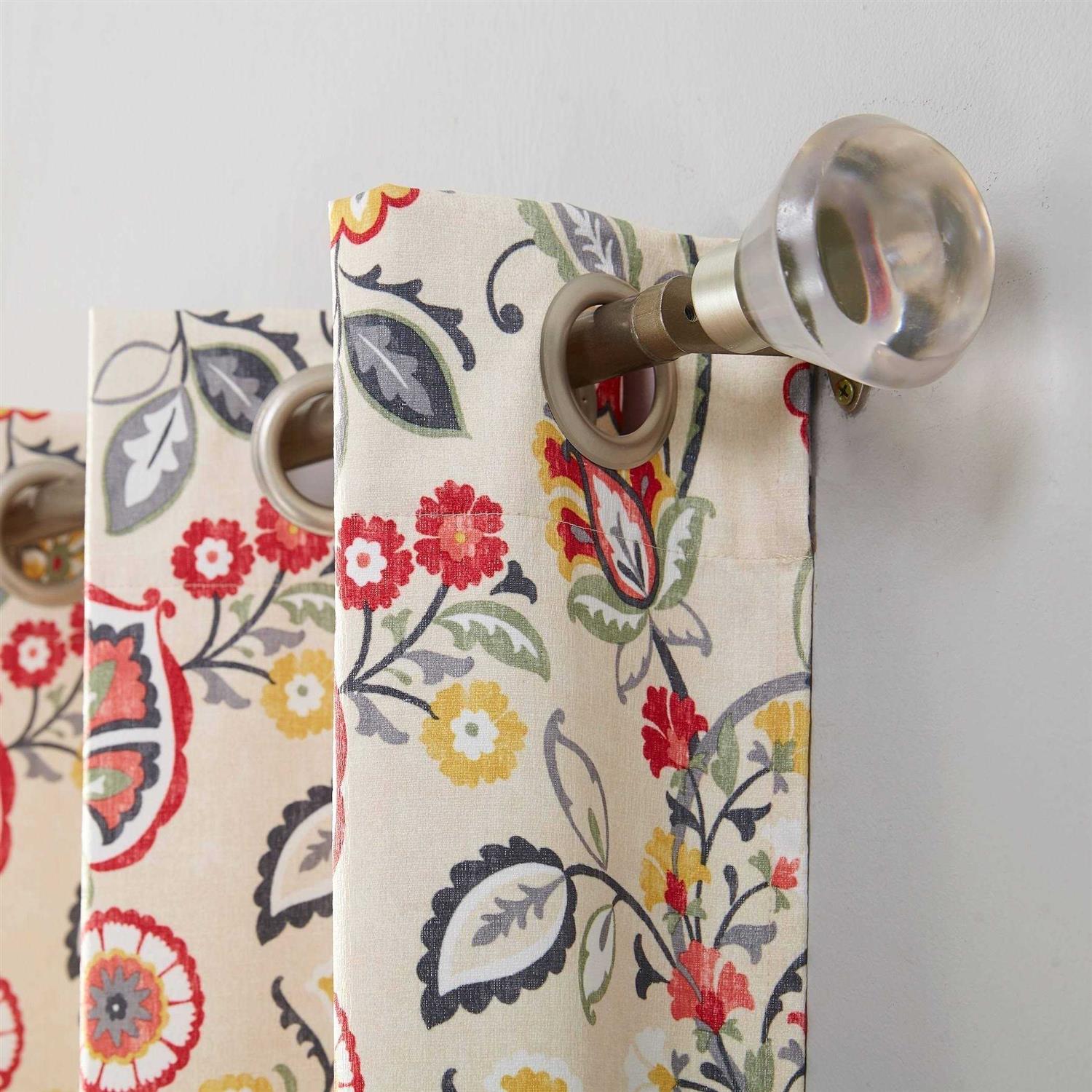 Sun Zero Room Darkening Grommet Single Curtain Panel