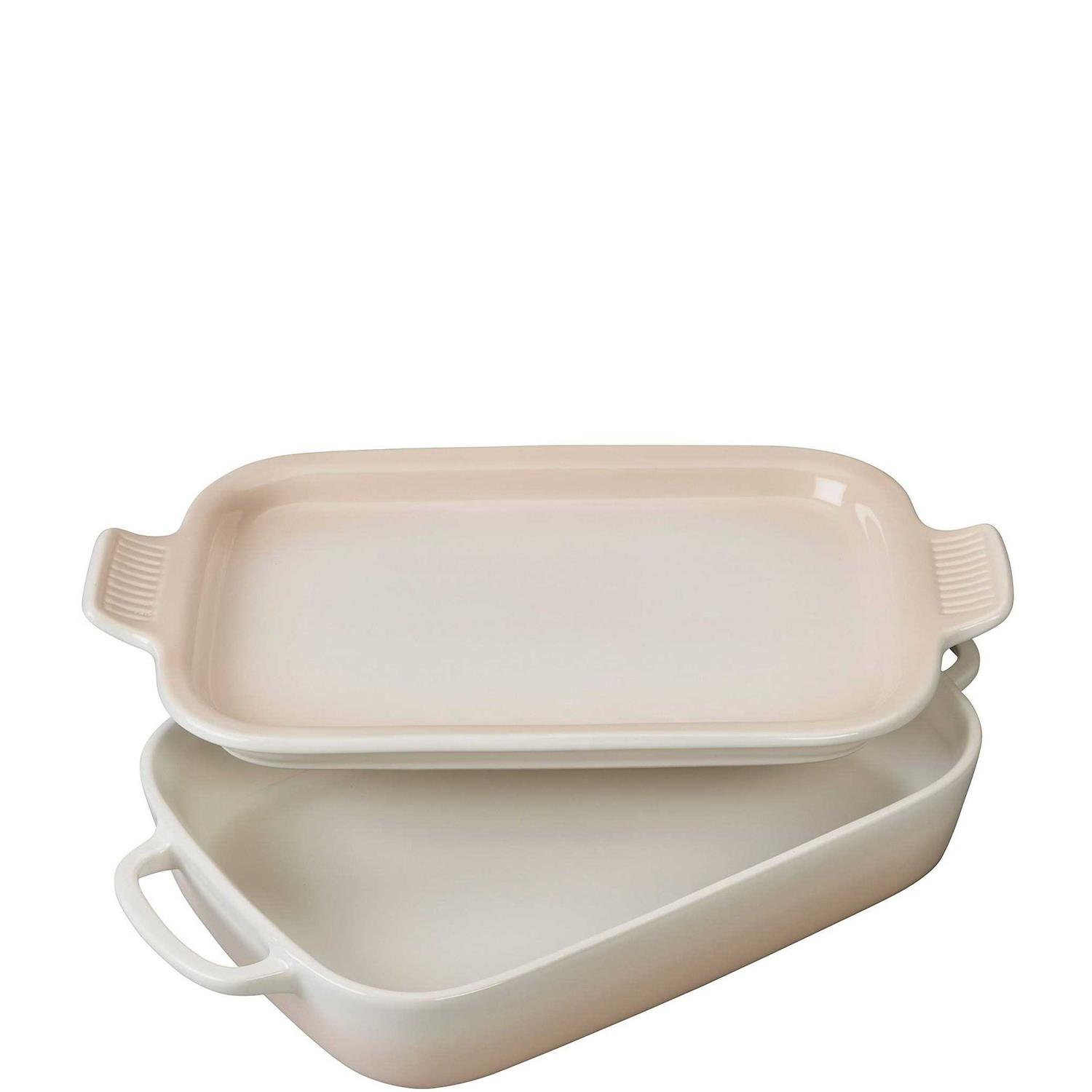 Le Creuset Rectangular Dish with Platter Lid