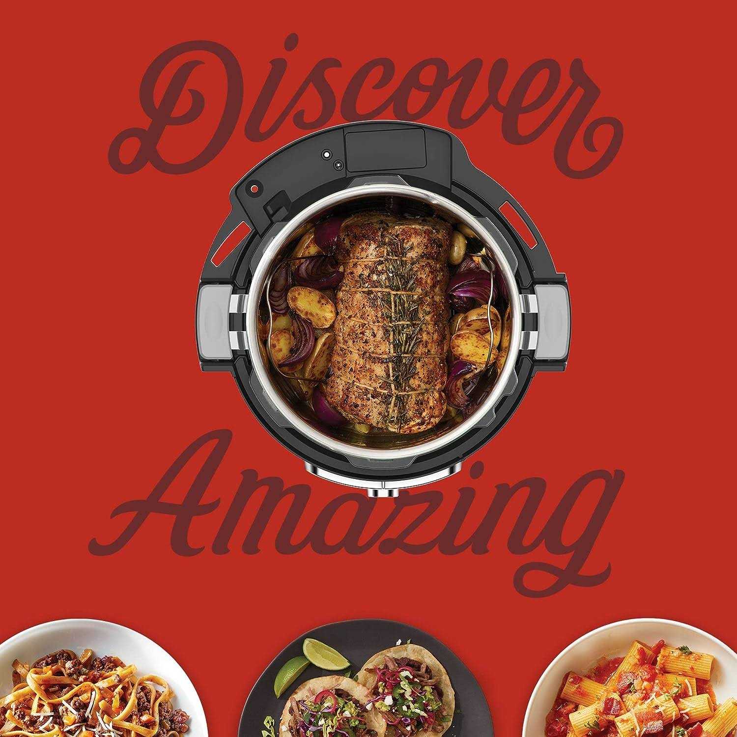 Instant Vortex Plus 6-quart Stainless Steel Air Fryer with ClearCook and OdorErase