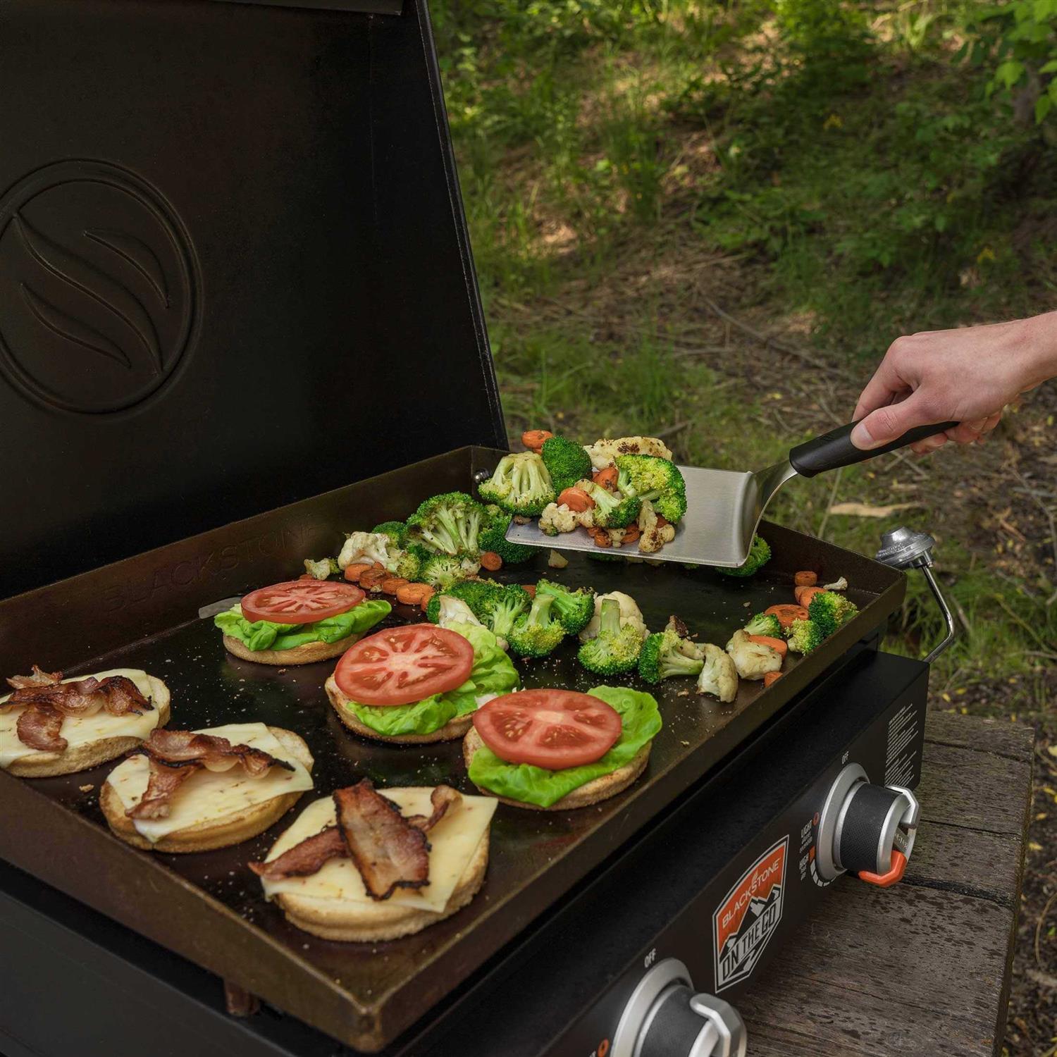 Blackstone 1968 On The Go Tabletop Griddle with Hood
